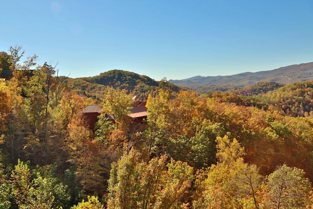 Rising Eagle Lodge - Eight Bedroom Pigeon Forge Bagian luar foto